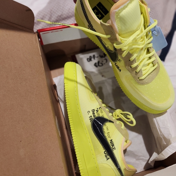 Nike Other - Nike off-white Air force off one volts